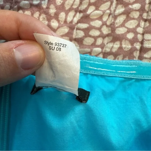 J. Crew Strapless Turquoise Dress - Picture 5 of 8